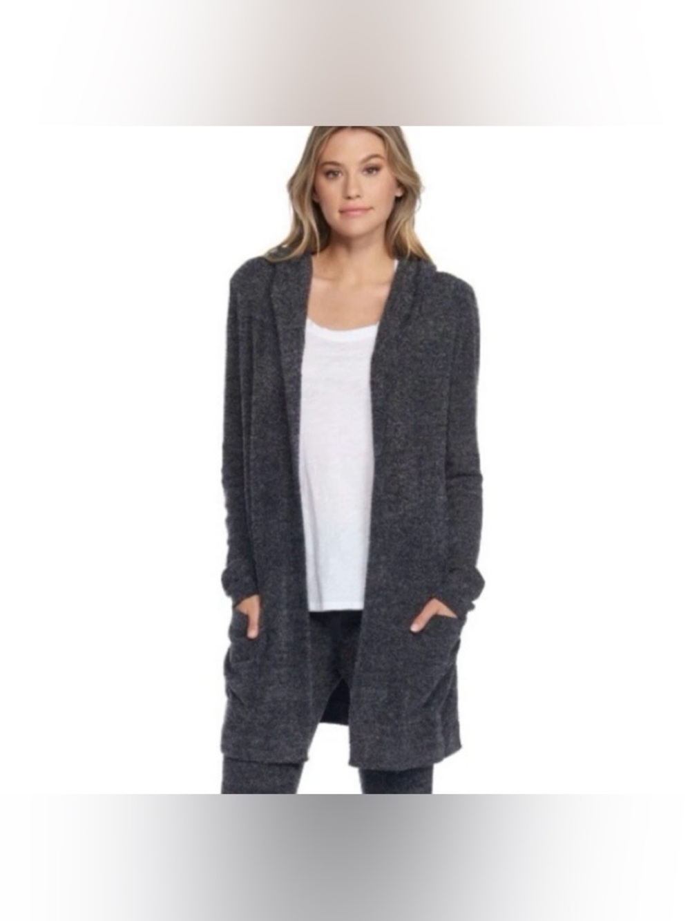Barefoot Dreams Gray Cardigan